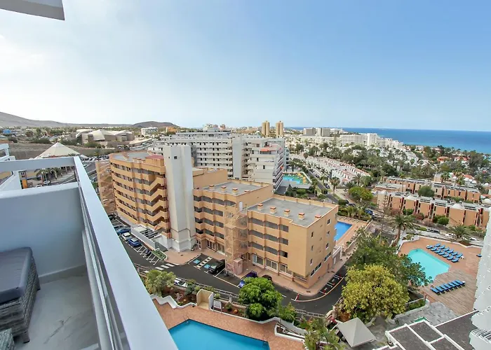 Stylish Modern With Ocean View And Pools, 1001, Ponderosa * Playa de las Américas